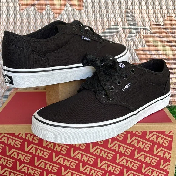 Vans Men’s Atwood
(Canvas) Black/White
VN000TUY187
Sneakers - Picture 9 of 16